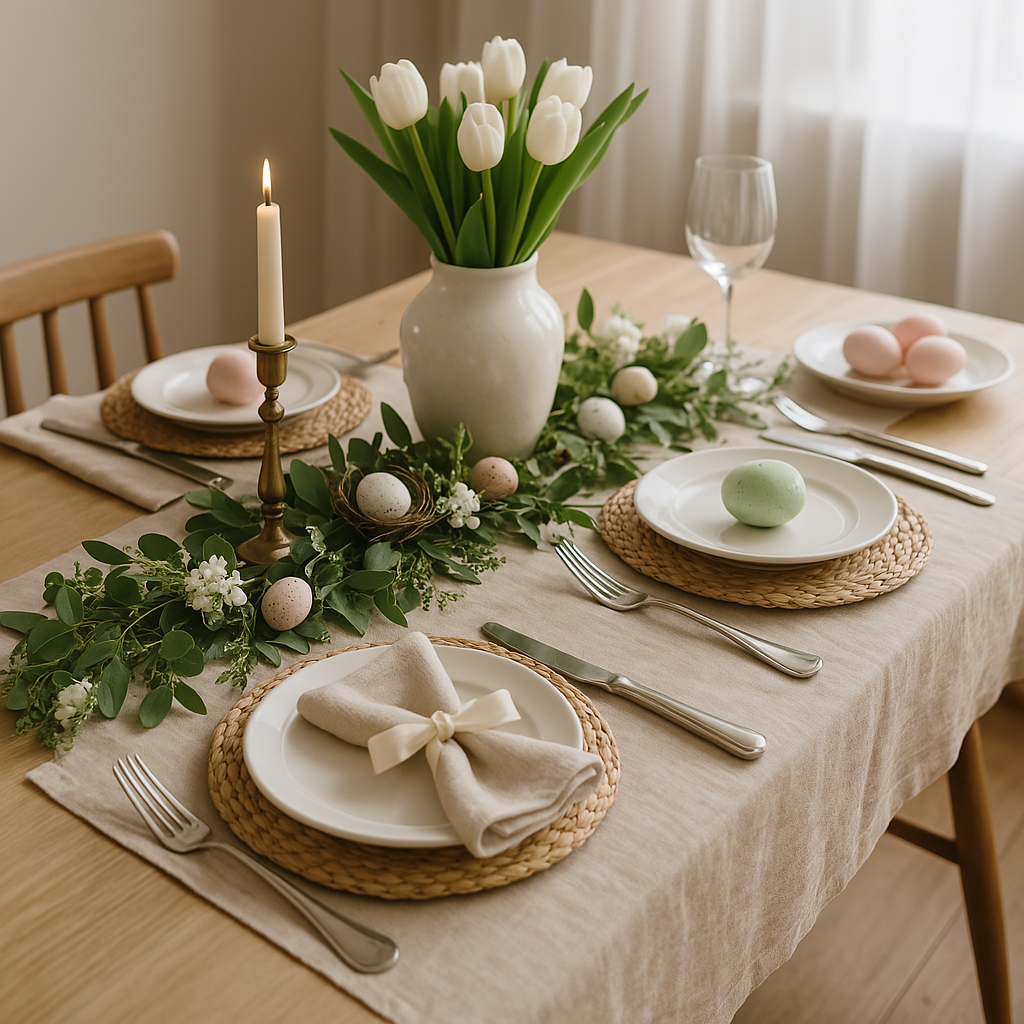 Easter Tablescape