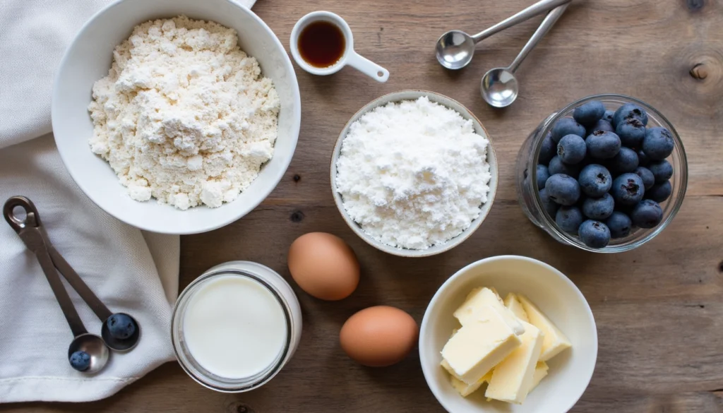 the best homemade blueberry muffins
